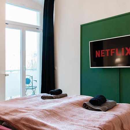 The Grande Kassberg Apartment - Balkon, Netflix, Nespresso, Zentral Chemnitz Exteriör bild