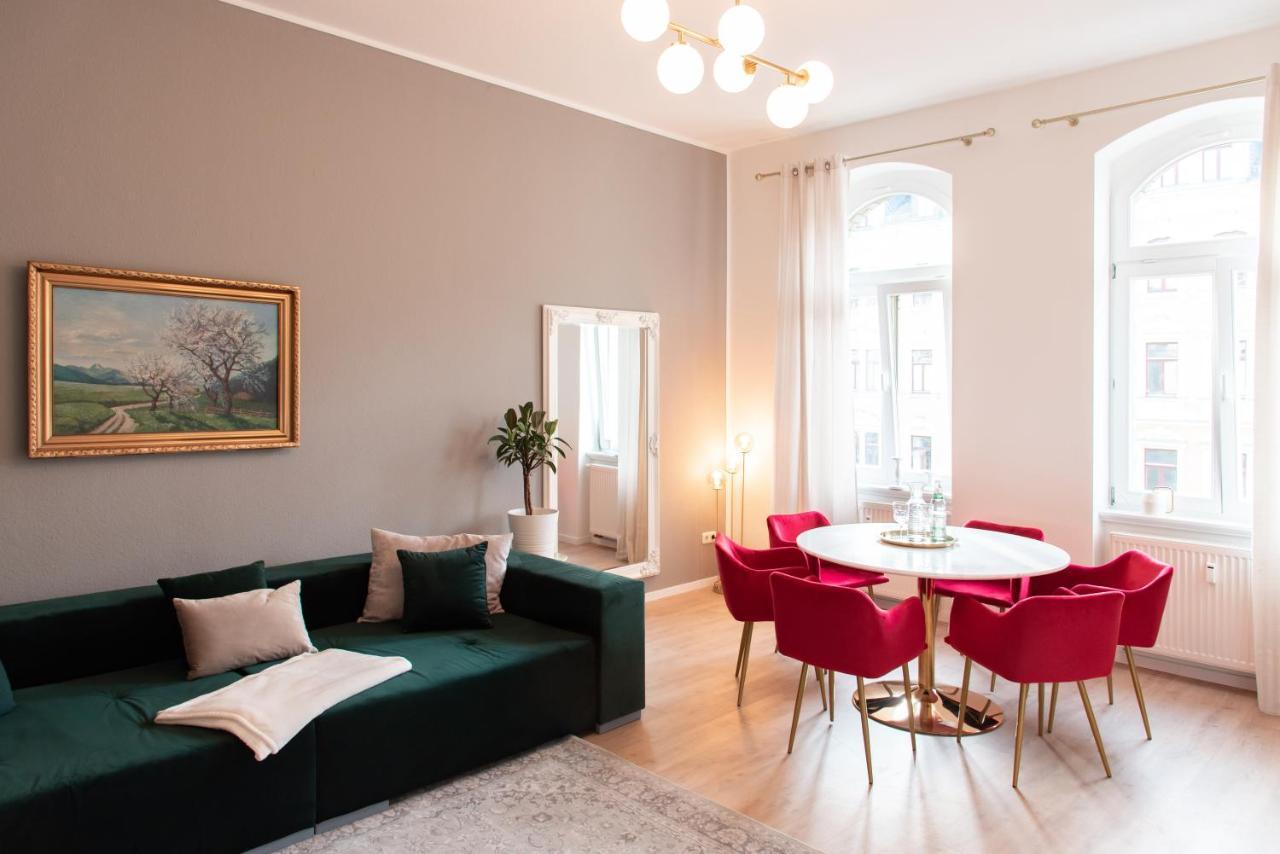 The Grande Kassberg Apartment - Balkon, Netflix, Nespresso, Zentral Chemnitz Exteriör bild