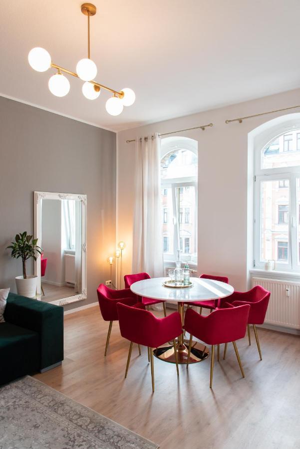 The Grande Kassberg Apartment - Balkon, Netflix, Nespresso, Zentral Chemnitz Exteriör bild
